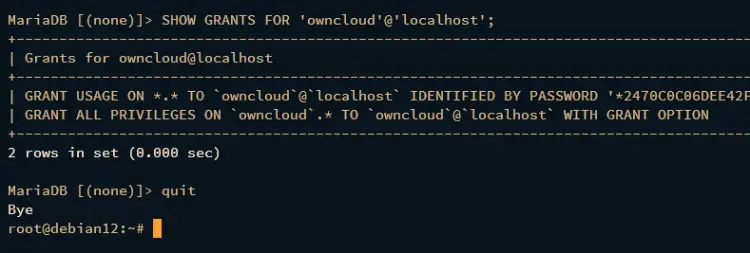 verify user privileges