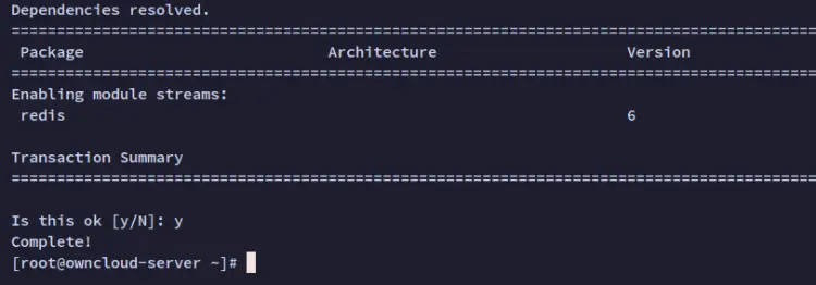 enable redis v6