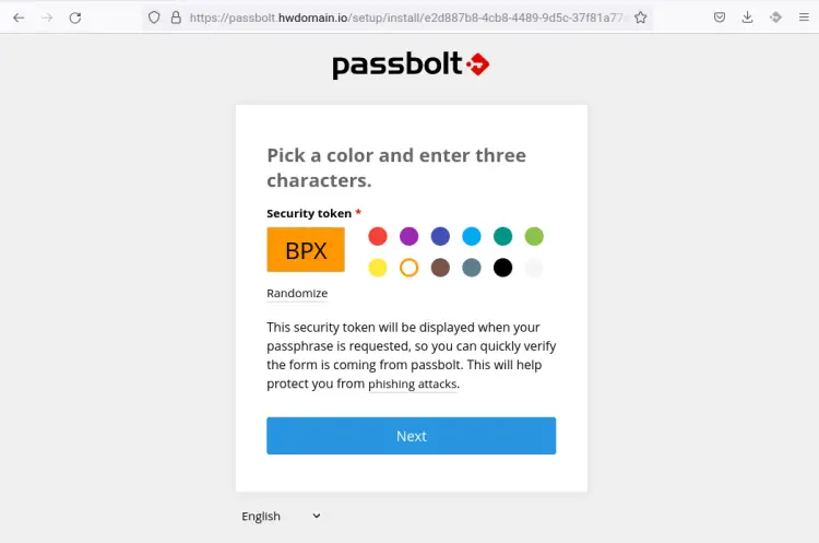 security token