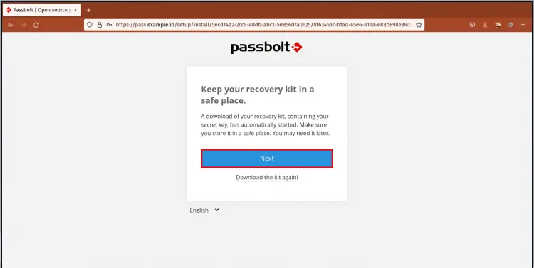 Download recovery kit
