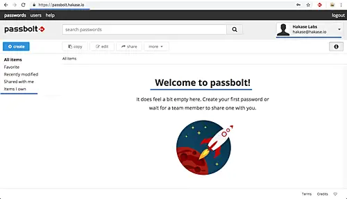 Welcome to Passbolt