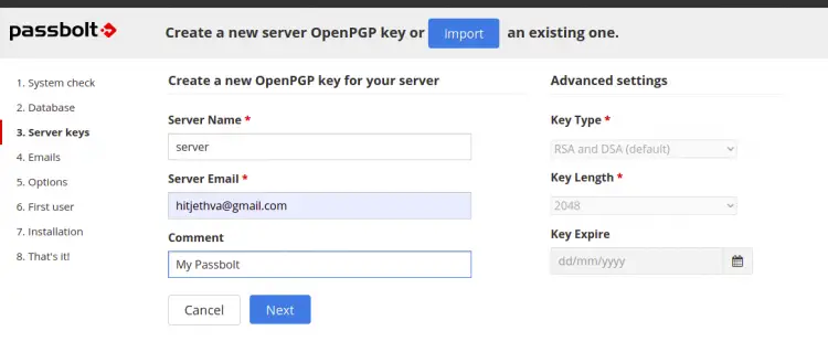 OpenPGP Key