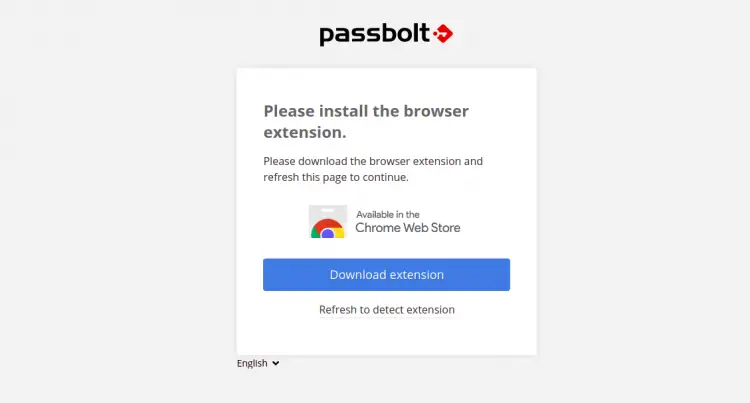 Passbolt Browser extension