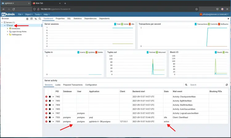 PostgreSQL connection successfully