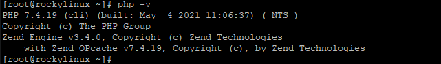 Installing PHP on Rocky Linux 8.4