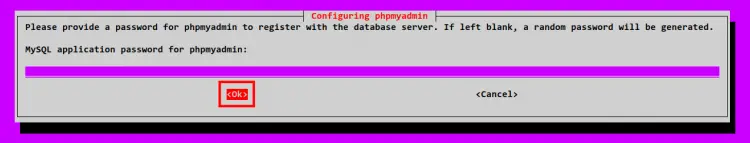 setup phpmyadmin with dbconfig-comon