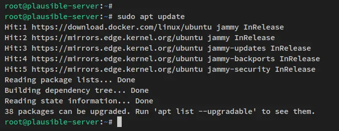 check docker repos