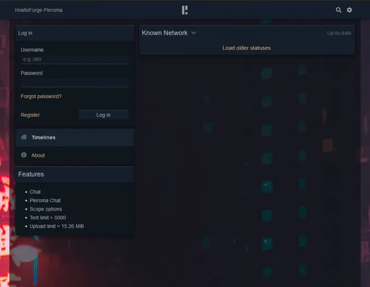 Pleroma Homepage
