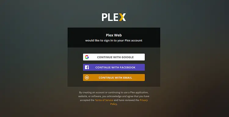 Plex Login