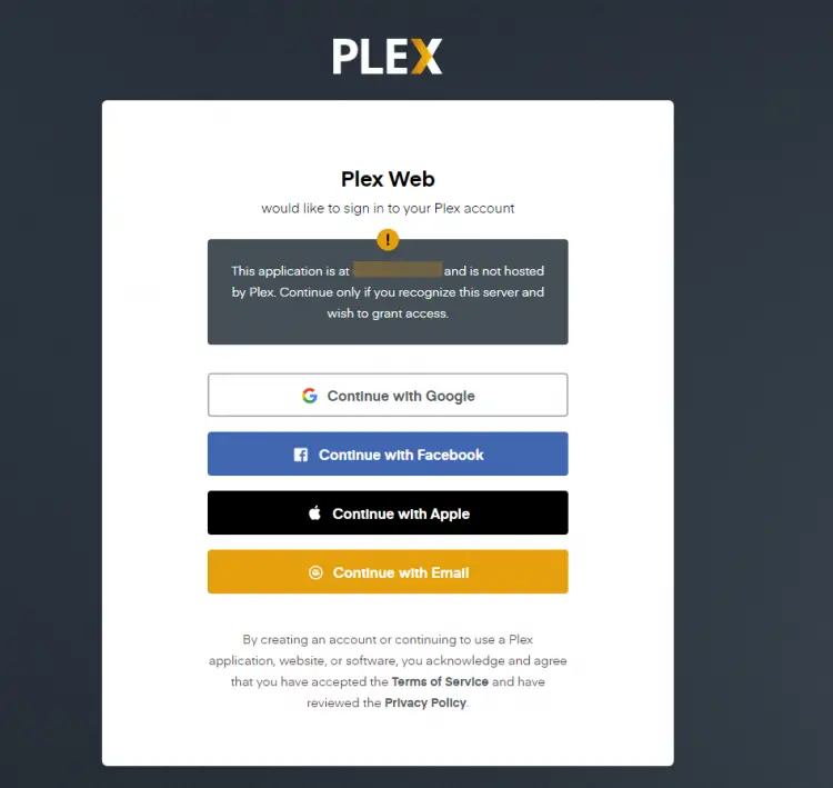 Configuring the Plex Media Server