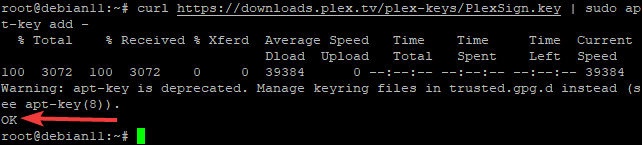 Installing Plex Media Server on Debian 11