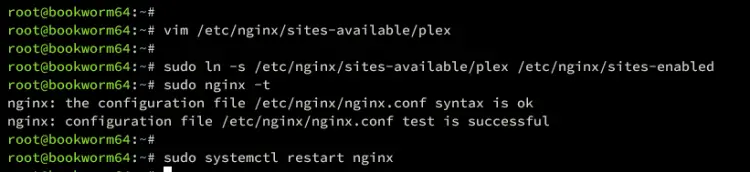 setup nginx reverse proxy