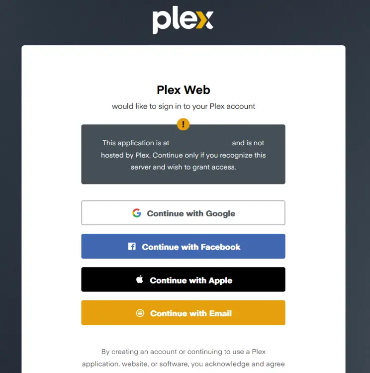 register plex