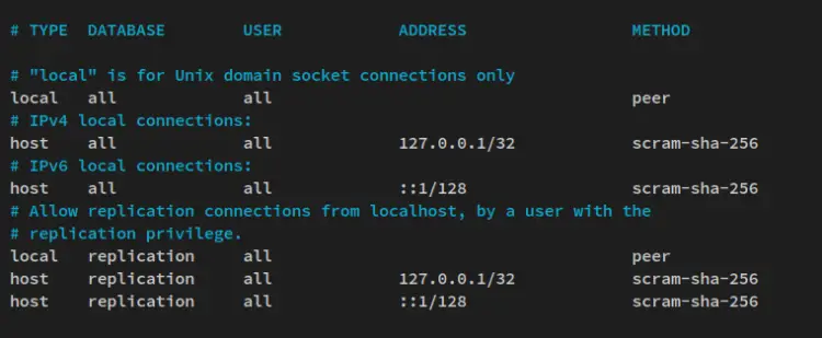 setup user authentication method