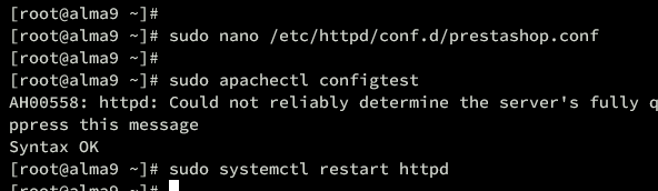 setup vhost