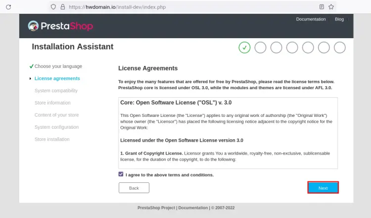 license agreement