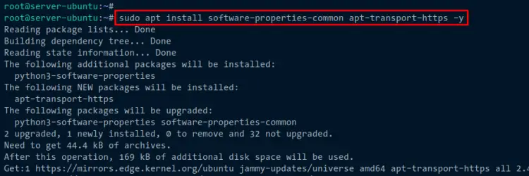 install apt tools