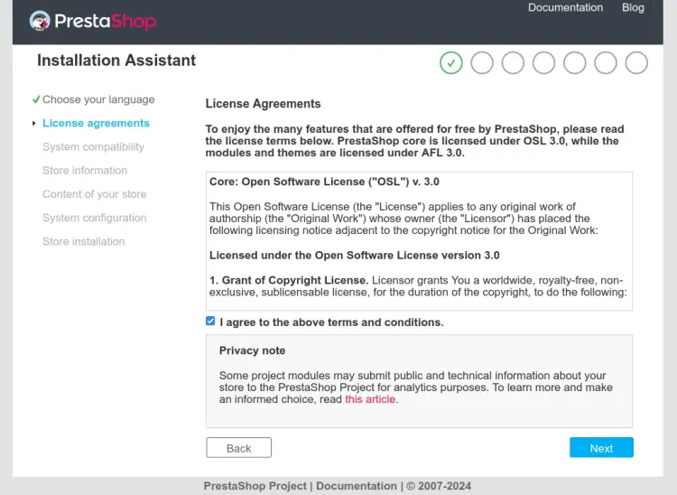 license agreement