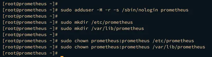 adding user user and directory