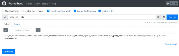 os information node exporter