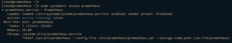 verify prometheus