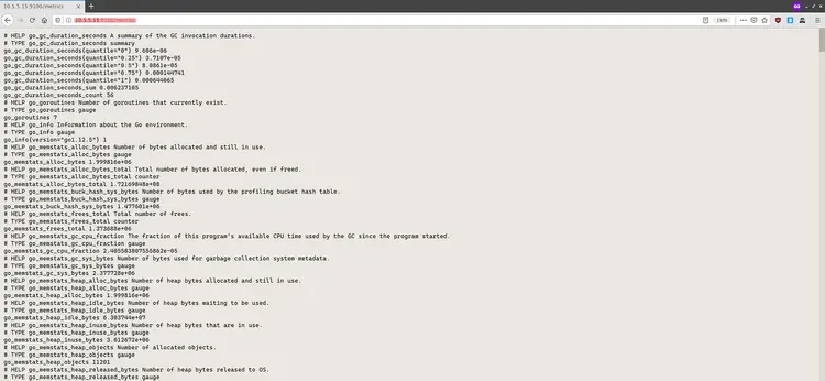 Prometheus Metrics