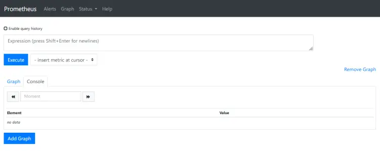prometheus dashboard