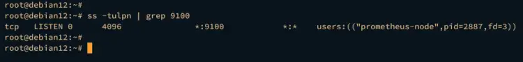checking node exporter status