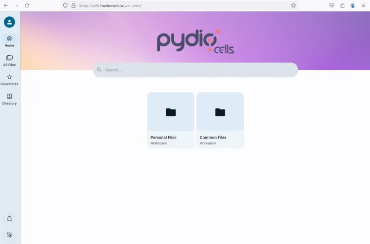 pydia cells dashboard