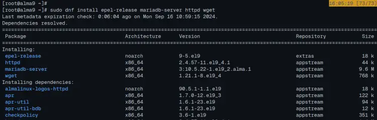 install deps