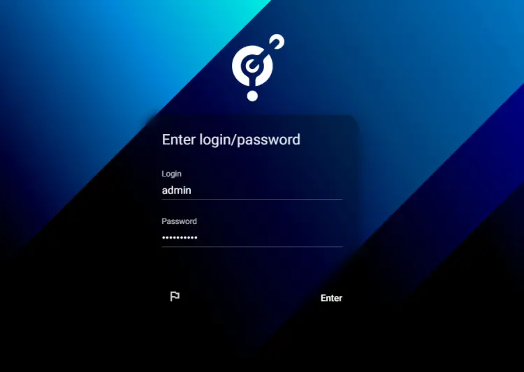 login to pydio