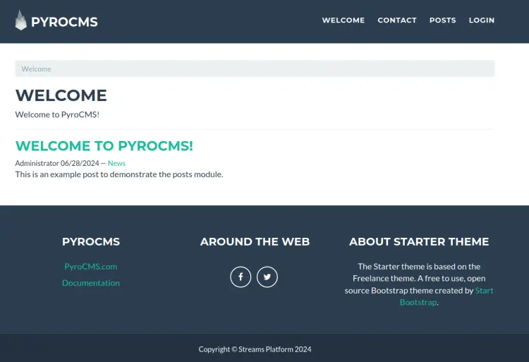 homepage
