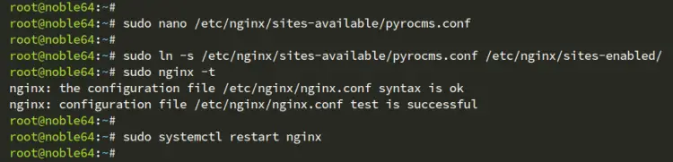 setup nginx