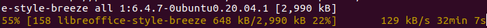Update installed