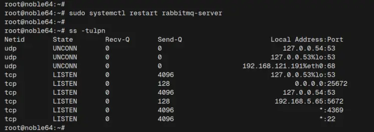 rabbitmq port