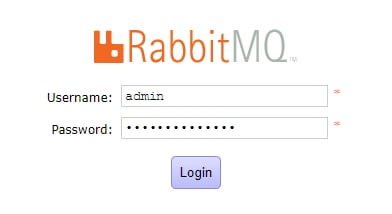 RabbitMQ Login