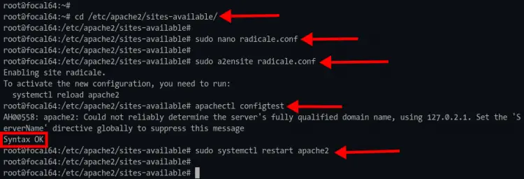 Setting Up Apache Virtual Host for Radicale