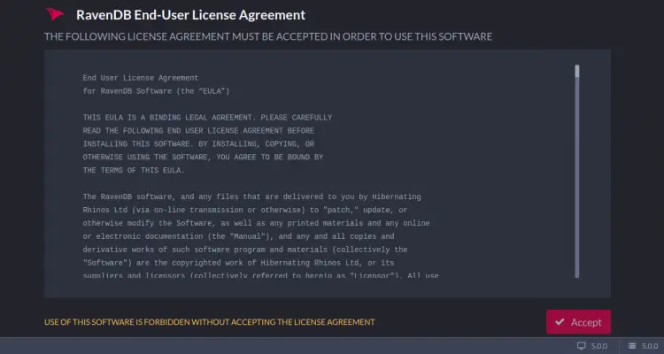 RavenDB License