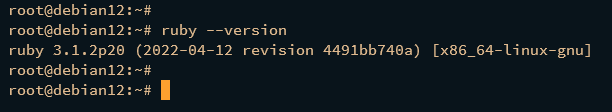 check ruby