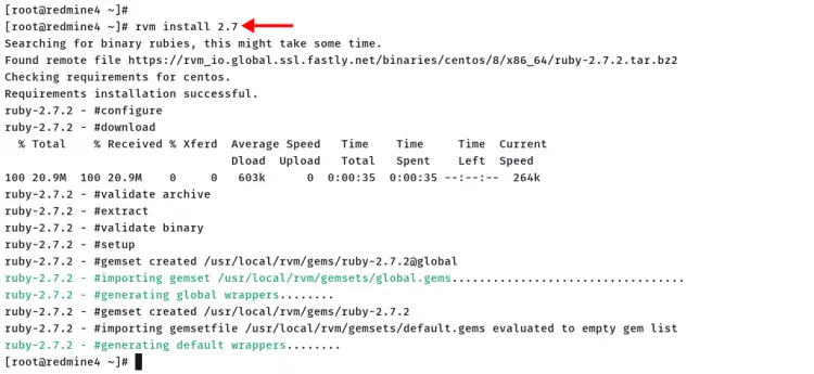 Installing Ruby with RVM on Rocky Linux