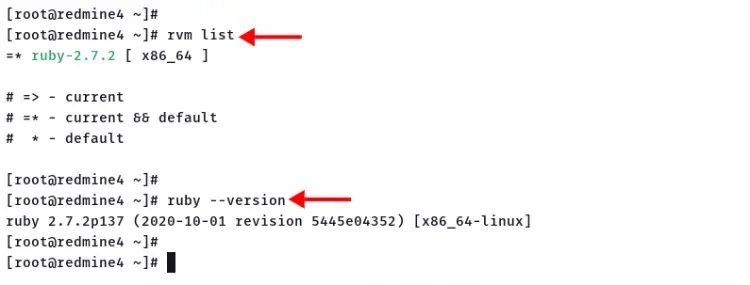 Verify RVM and Ruby Installation