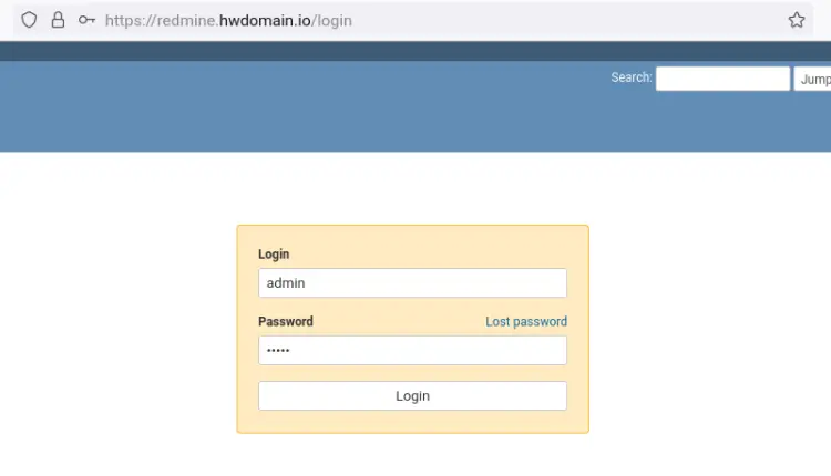 login