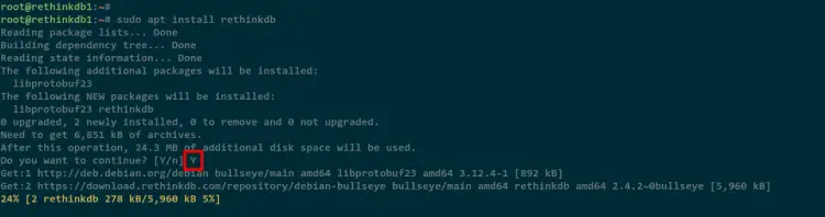 install-rethinkdb