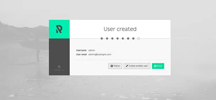 user created