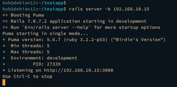 running rails
