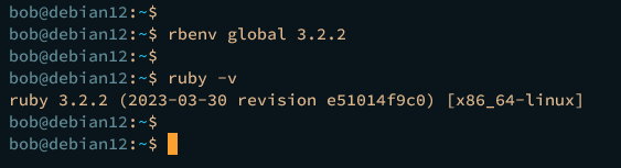 setup and verify ruby