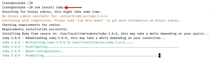 rvm install ruby