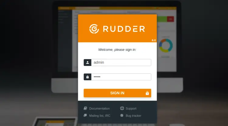 Rudder Login