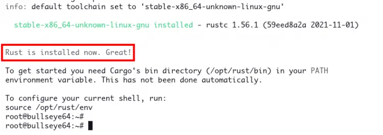 Install Rust with rustup