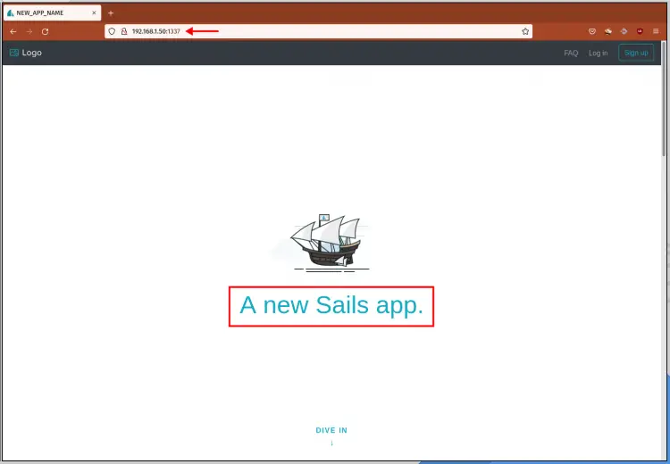 Sails.jd index page